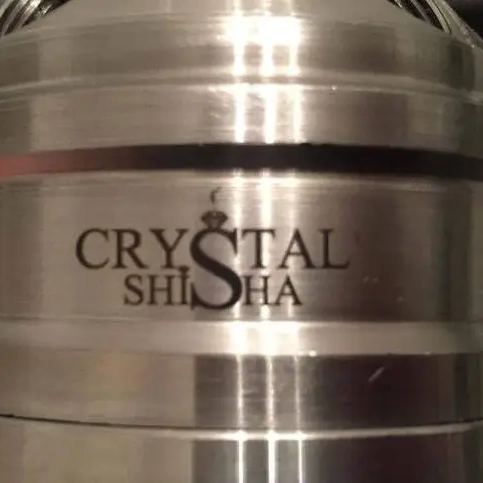 Neuer Hersteller für individuelle Edelstahl Shishas - Crystal Shisha