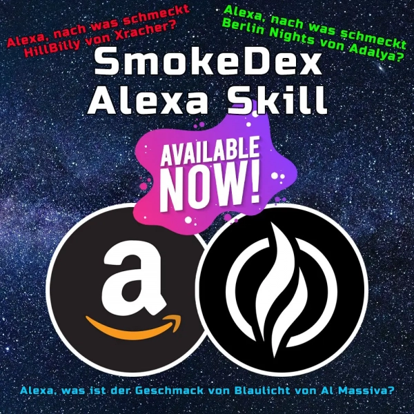 SmokeDex Alexa Skill ab sofort verfügbar!