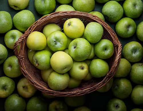 Grüner Apfel