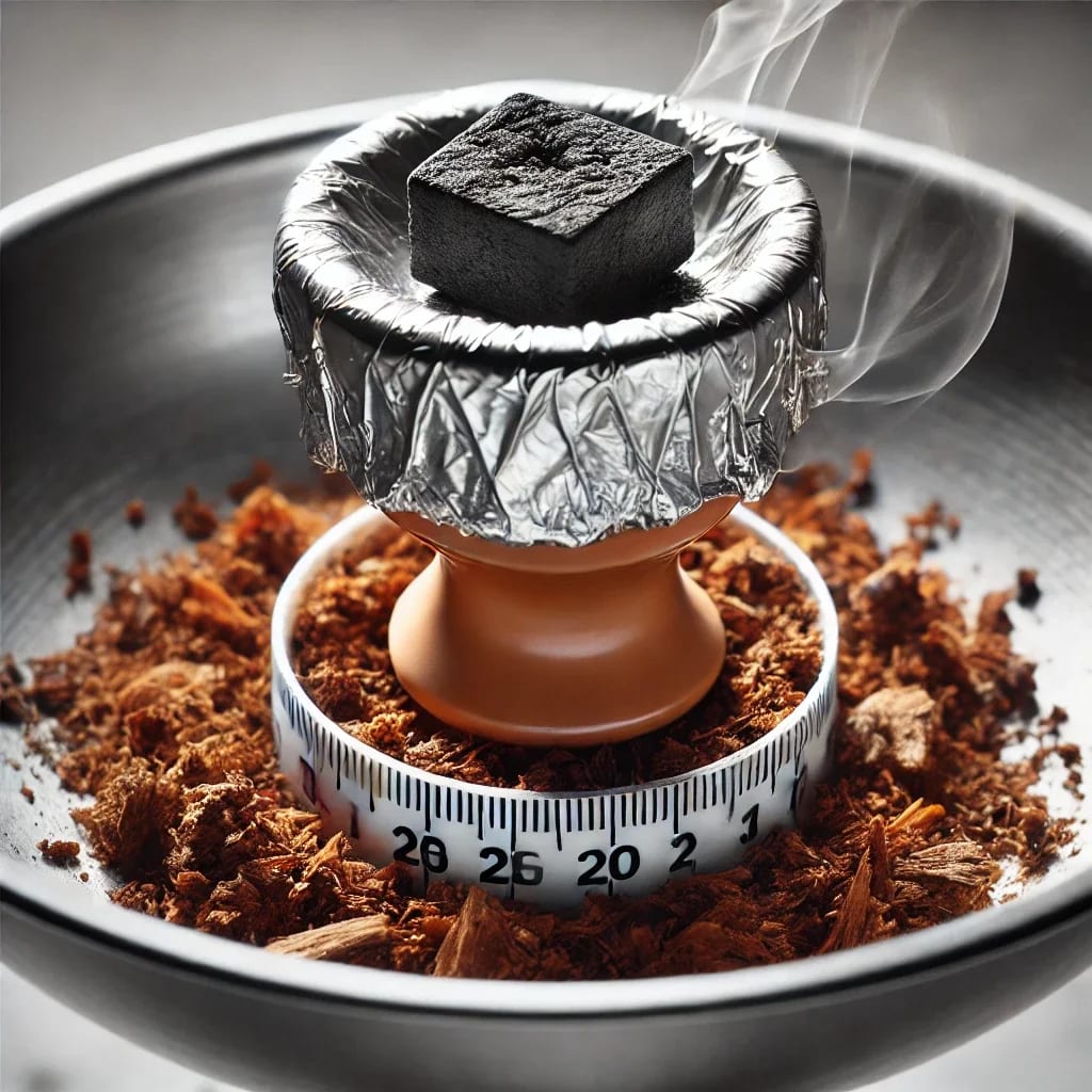 Das Abstandsetup für die Shisha genau erklärt