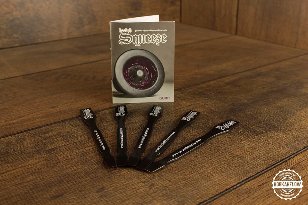 hookahSqueeze Mixing Tool 5er Set Hero
