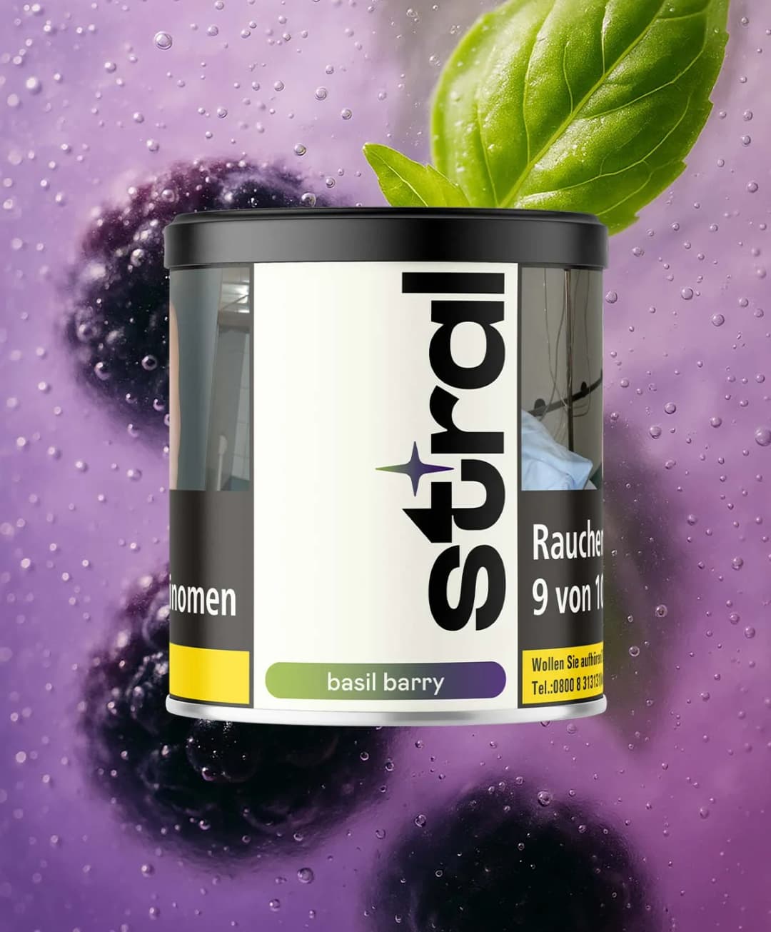 Basil Berry Hero