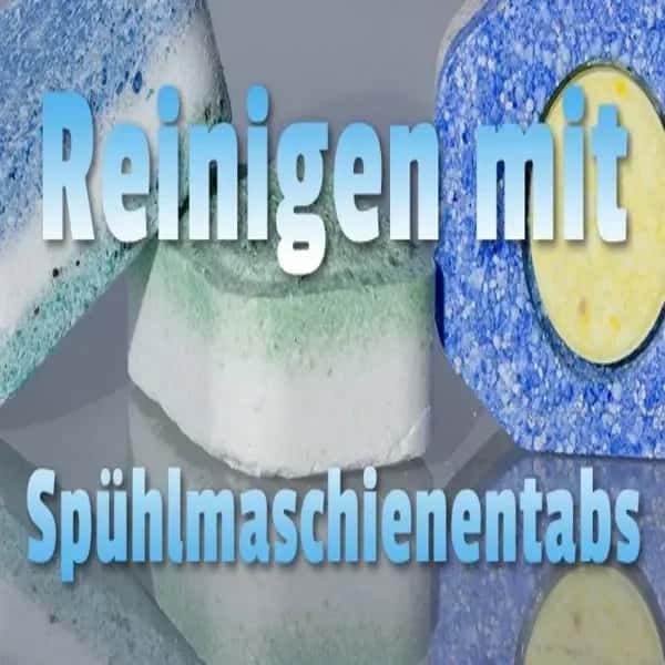 Shisha mit Spültabs reinigen