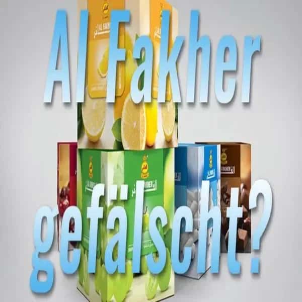 Ist mein Al Fakher gefälscht?
