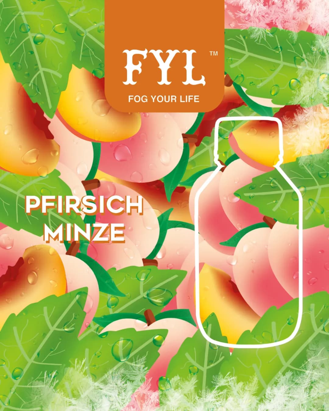Pfirsich Minze Hero