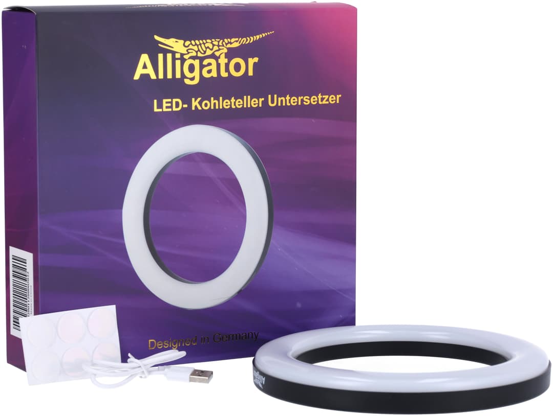 Alligator LED Kohleteller UFO Ring Hero