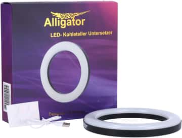 Alligator LED Kohleteller UFO Ring Hero