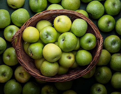 Grüner Apfel