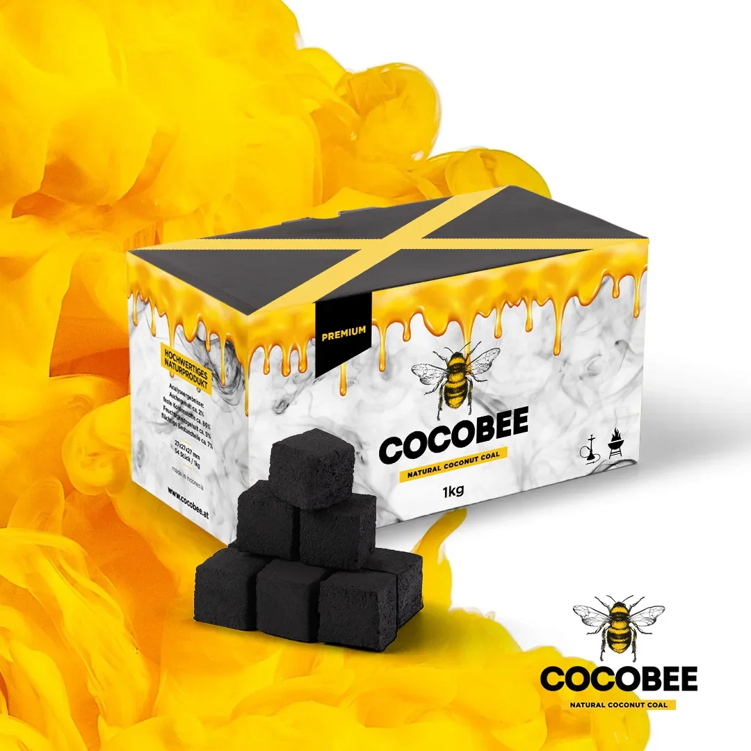 Cocobee Kokosnuss Shisha Kohle Hero