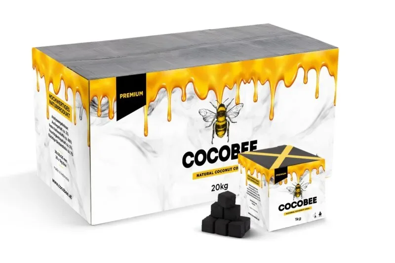 Cocobee Kokosnuss Shisha Kohle Hero