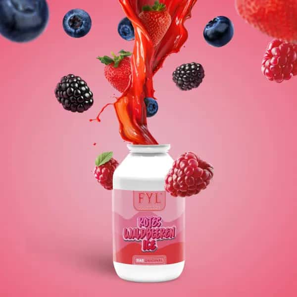 Rotes Waldbeeren Ice Hero