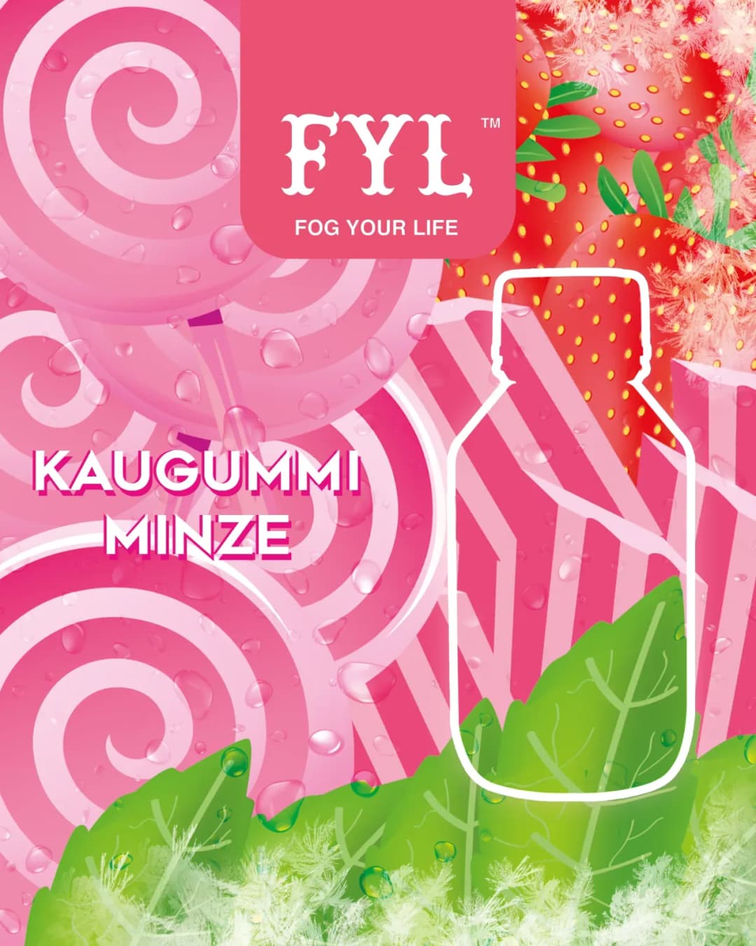 Kaugummi Minze Hero