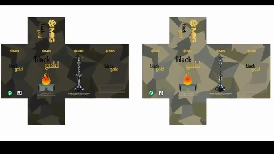 MIG black gold Kohle