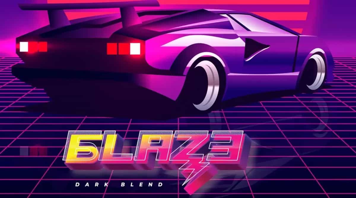 Blaze Dark Blend von Hookain