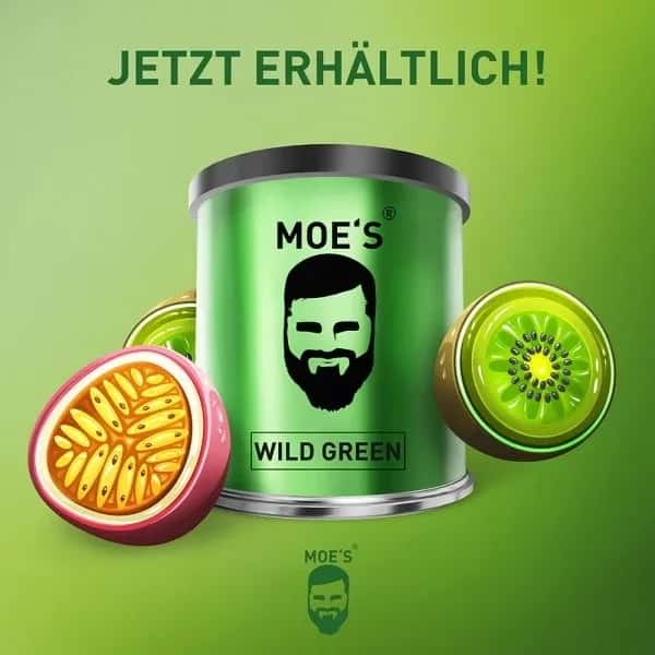 Moes Shisha Tabak jetzt erhältlich!