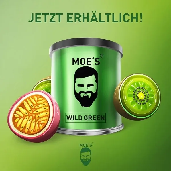 Moes Shisha Tabak jetzt erhältlich!