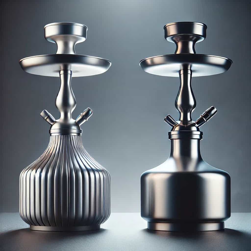 Aluminium Shisha oder Edelstahl Shisha?