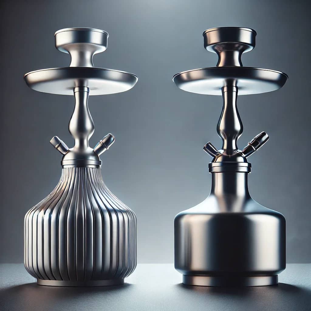 Aluminium Shisha oder Edelstahl Shisha?