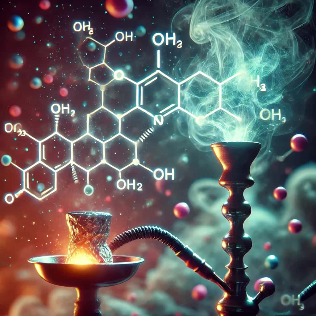 Chemische Prozesse beim Shisha Rauchen