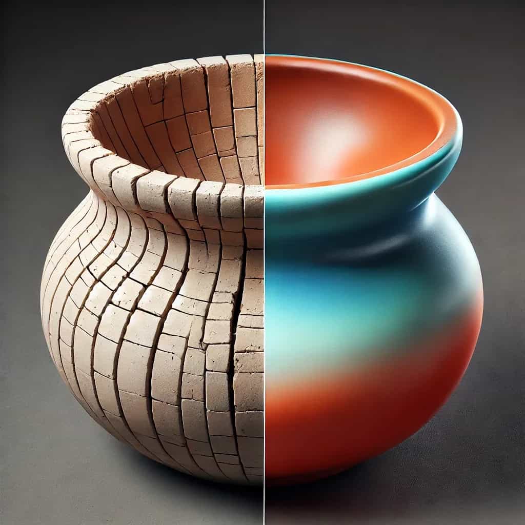 Glasierter Kopf oder unglasierter Kopf – Was ist besser?