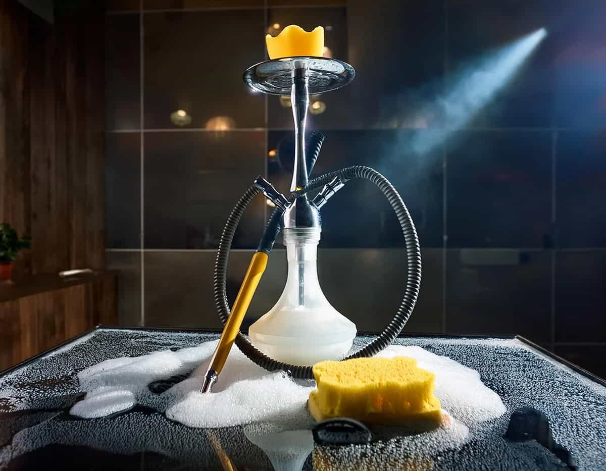 Die Shisha richtig reinigen – Anleitung & Tipps