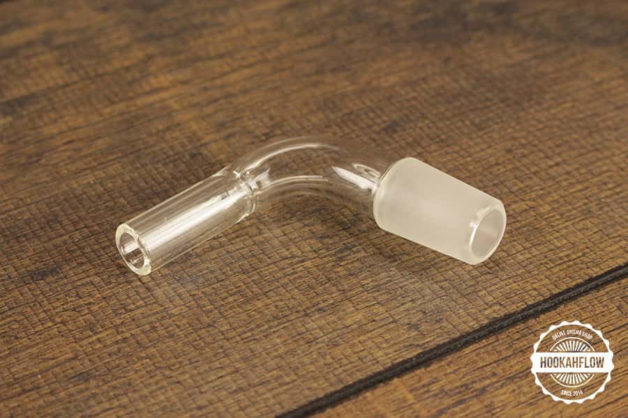 Glasendstück 90 Grad 18/8 Produktbild