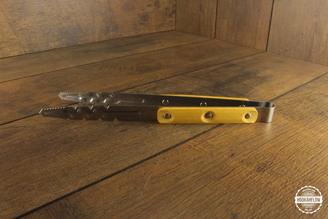 Kohlezange mit Holzgriff Hero