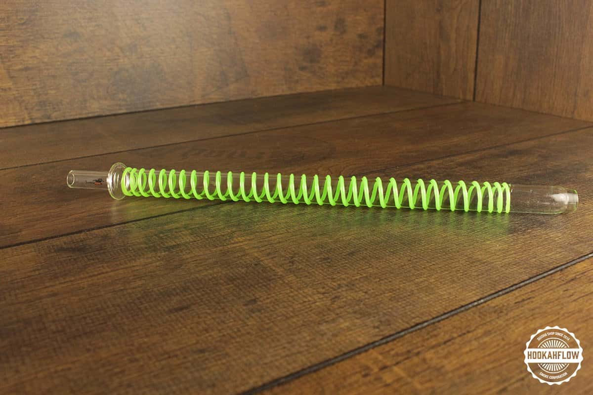 Jookah Glasmundstueck Glow of Flash Gruen Produktbild