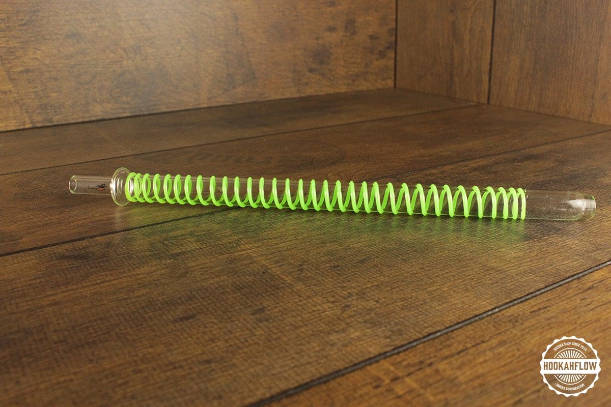 Jookah Glasmundstueck Glow of Flash Gruen Produktbild