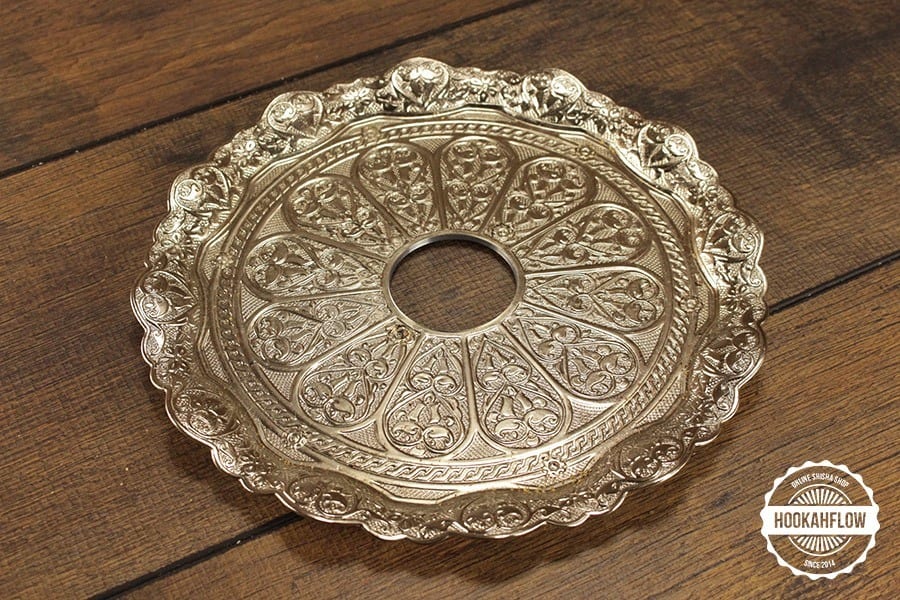 Tebzi Kohleteller silber Hero