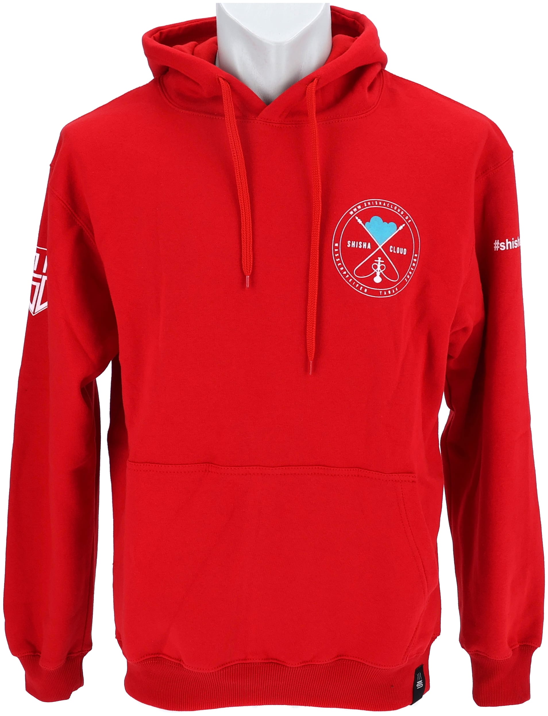 Shisha Cloud Hoody Rot Produktbild
