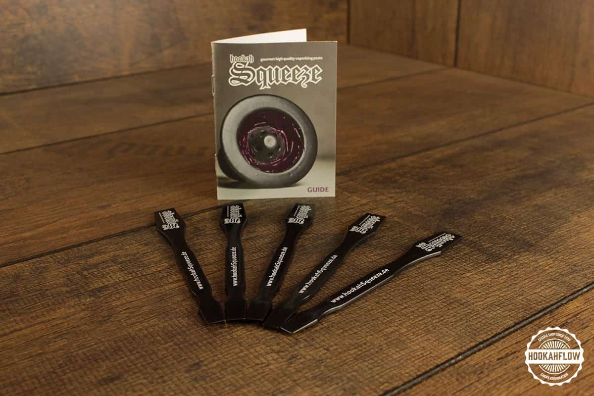 hookahSqueeze Mixing Tool 5er Set Hero