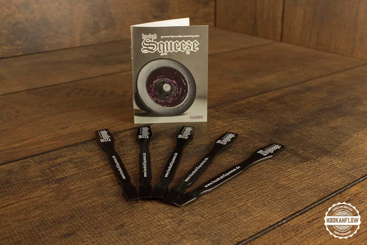 hookahSqueeze Mixing Tool 5er Set Hero