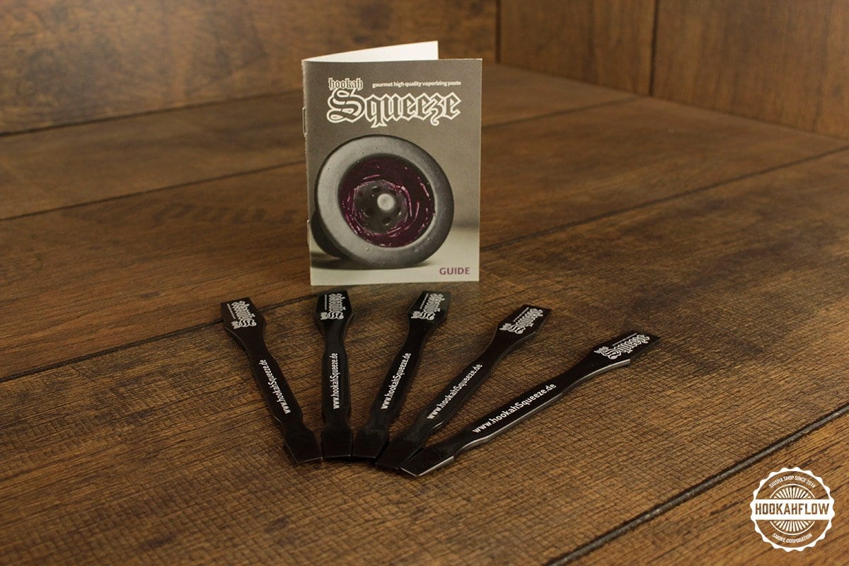 hookahSqueeze Mixing Tool 5er Set Hero