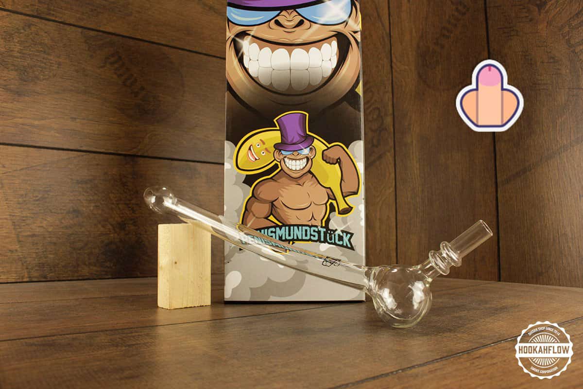 Penis Shisha Mundstück Glas Produktbild