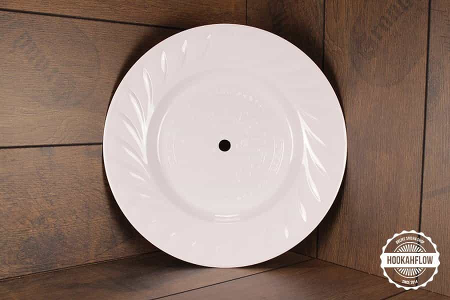 Kohleteller Weiß Produktbild