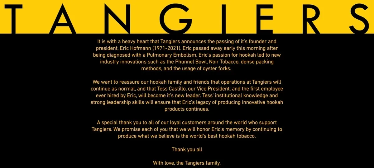 Rest in Peace Eric!