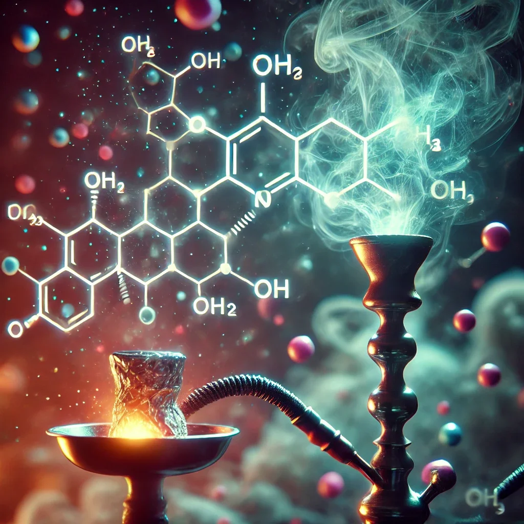 Chemische Prozesse beim Shisha Rauchen